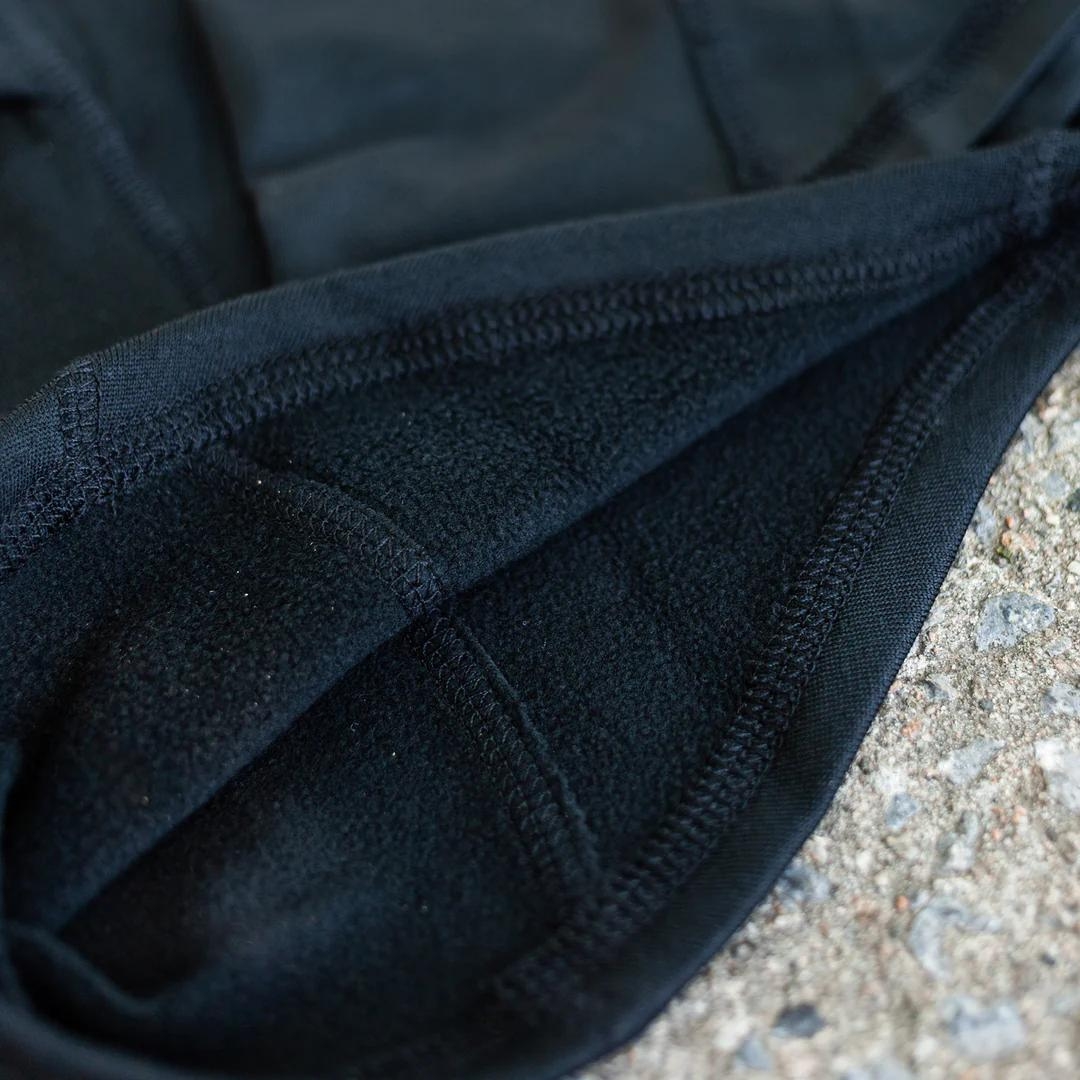 CAGOULE D’HIVER L&P XTREME DAYS DOUBLÉE EN POLAR MINCE POUR ENFANT vue de l'intérieur