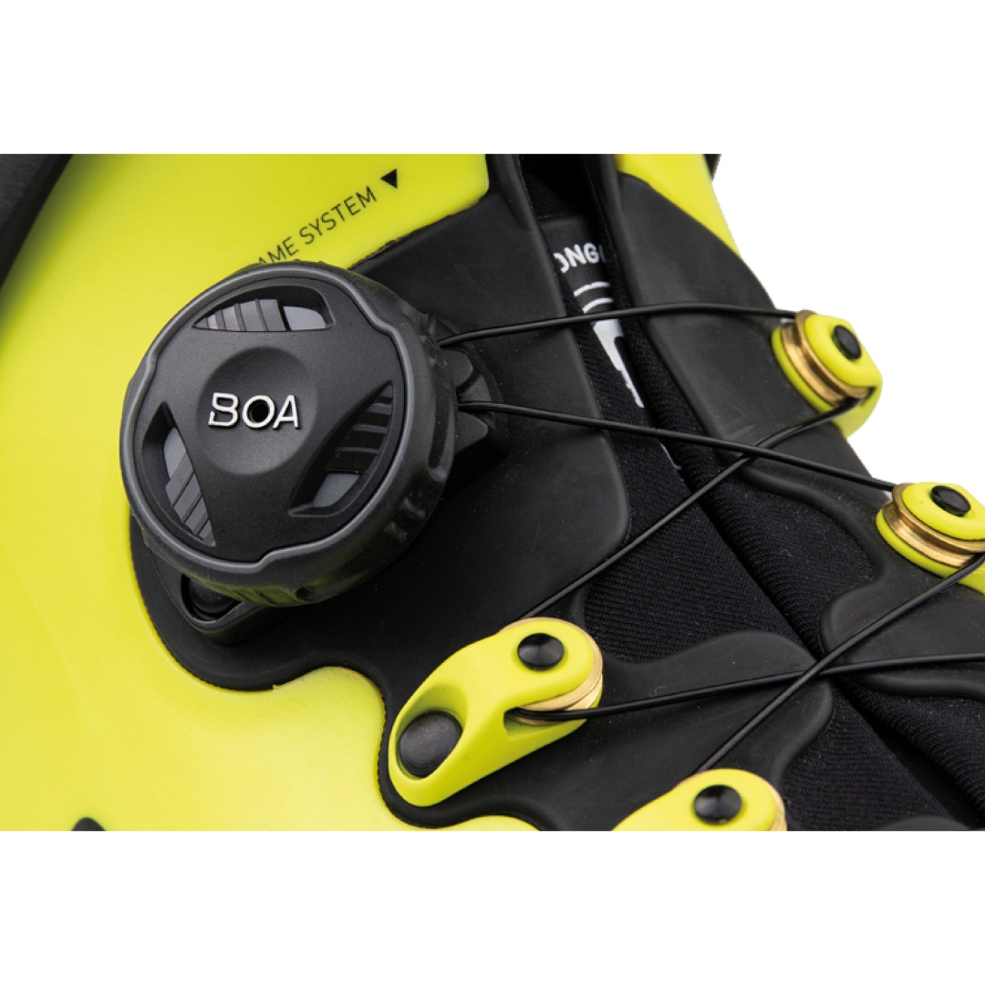 BOTTE DE SKI ALPIN FISCHER TRAVERS GR WS POUR FEMME VUE DU SYSTÈME BOA