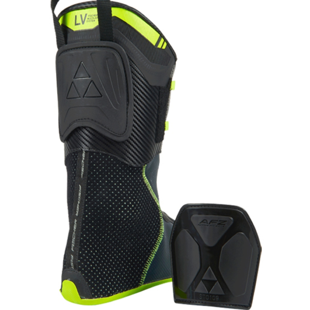 BOTTE DE SKI ALPIN FISCHER TRAVERS GR WS POUR FEMME VU DU SPOILER VELCRO