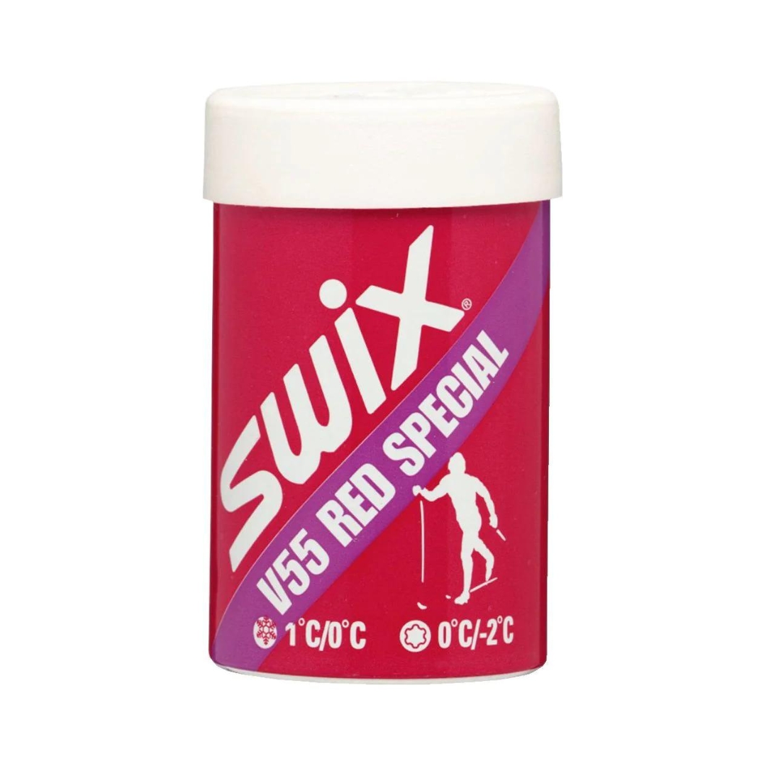 FART D'ADHÉRENCE SWIX V55 ROUGE SPECIAL 0°C À -2°C