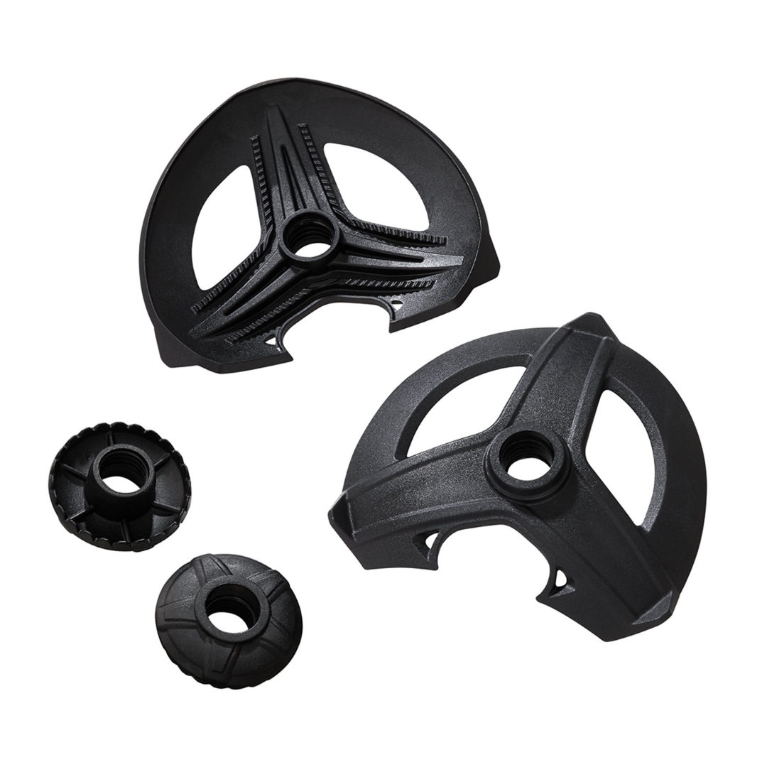 BÂTON TÉLESCOPIQUE POUR RAQUETTE À NEIGE MSR DYNALOCK TRAIL BACKCOUNTRY VUE DES PANIERS