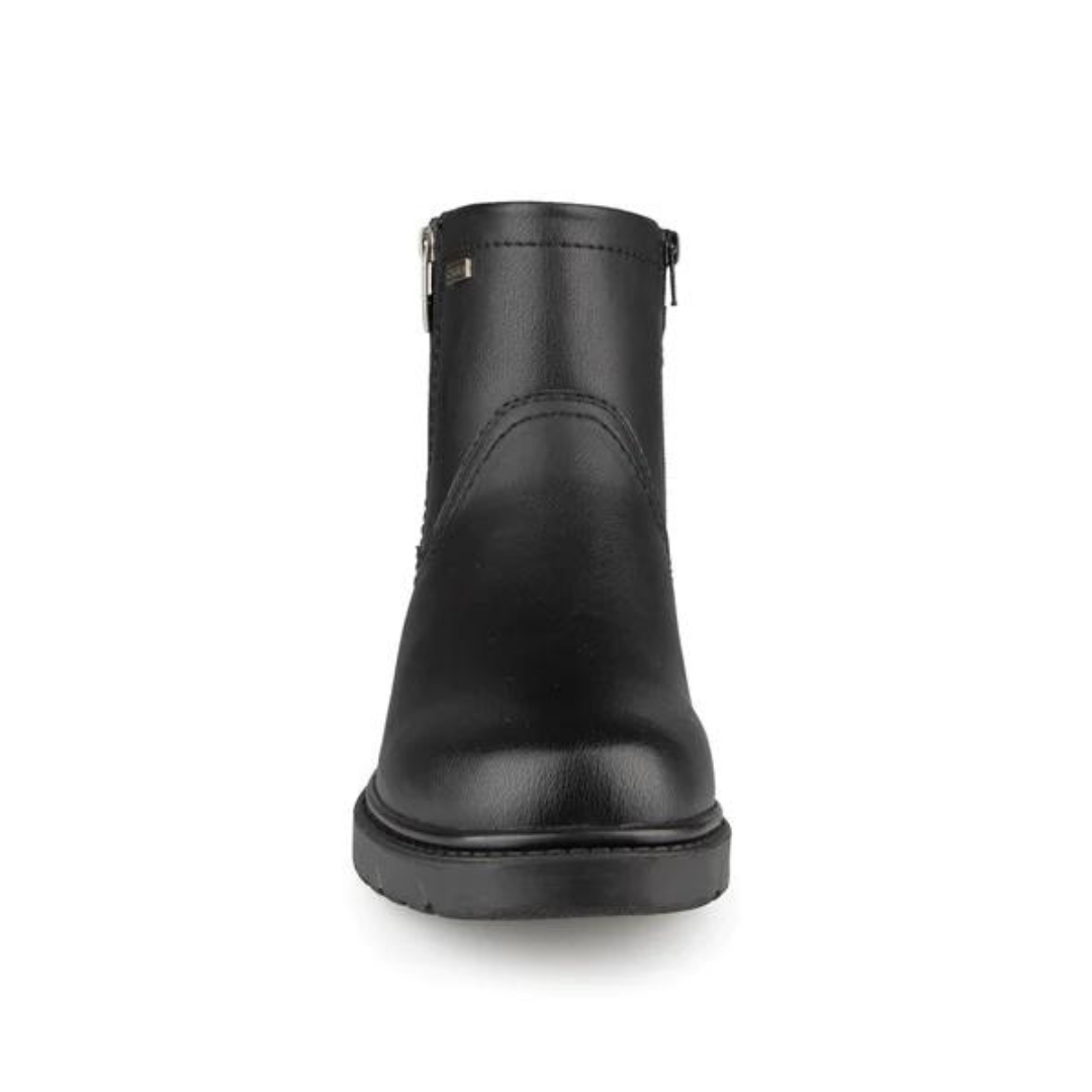 BOTTE D'HIVER MANATHAN TARTARUGA POUR HOMME couleur noir vue de la botte noire de face