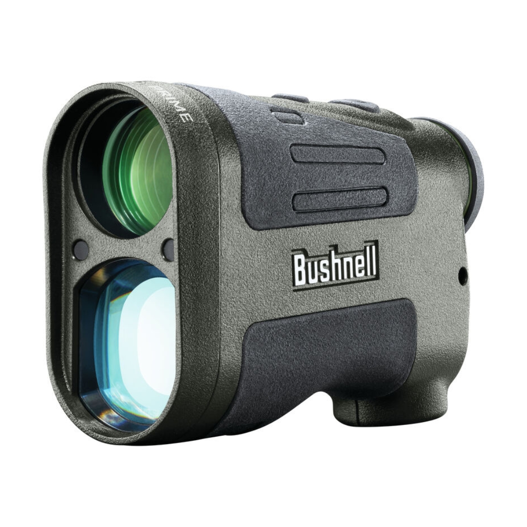 TÉLÉMÈTRE BUSHNELL PRIME 1300 LASER vu de profil avant droit