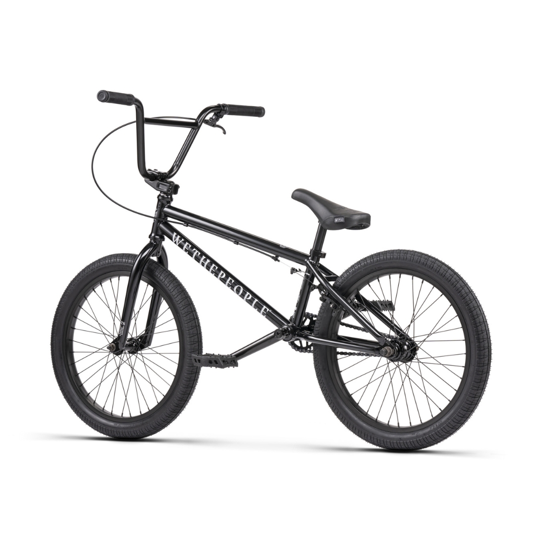 VÉLO BMX WE THE PEOPLE THRILLSEEKER 20" COULEUR NOIR VU DE PROFIL GAUCHE