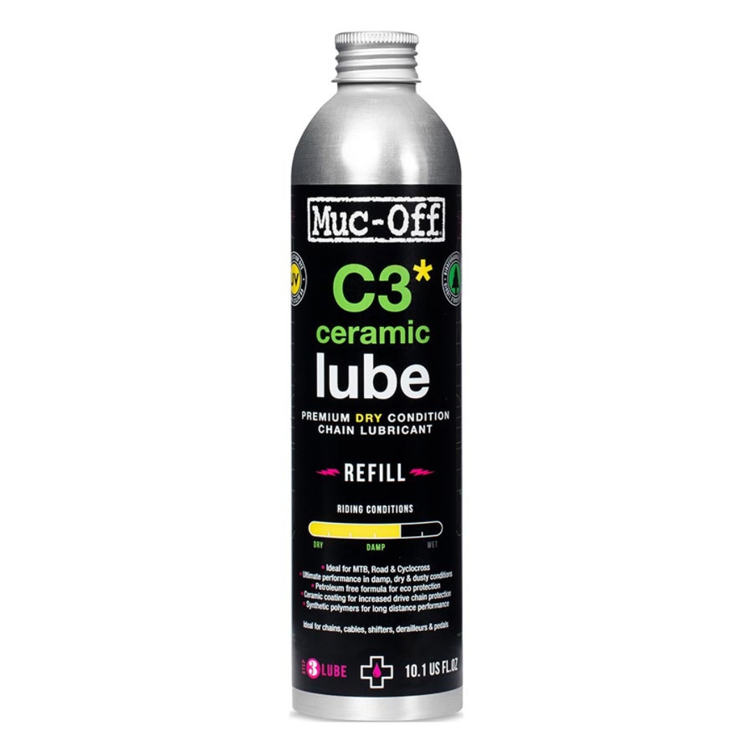 Lubrifiant humide Muc-Off C3 Ceramic Wet 120 ml – Routes&Roads