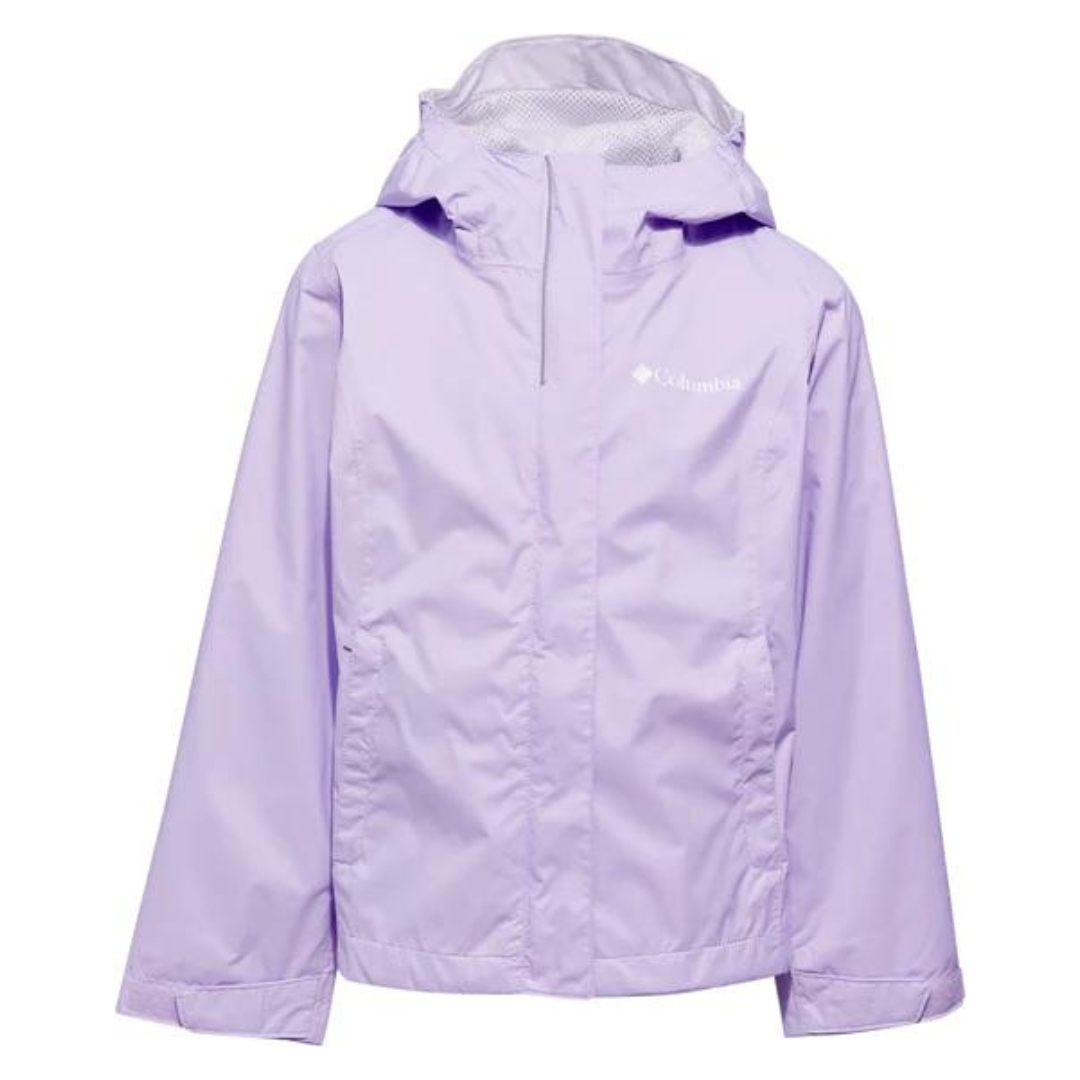 Veste De Pluie Imperméable Columbia Arcadia 2 Pour Fille - Coupe-vent, Respirante - Poches Zippées, Capuche Ajustable - Taille L Bleu Nocturne - 9
