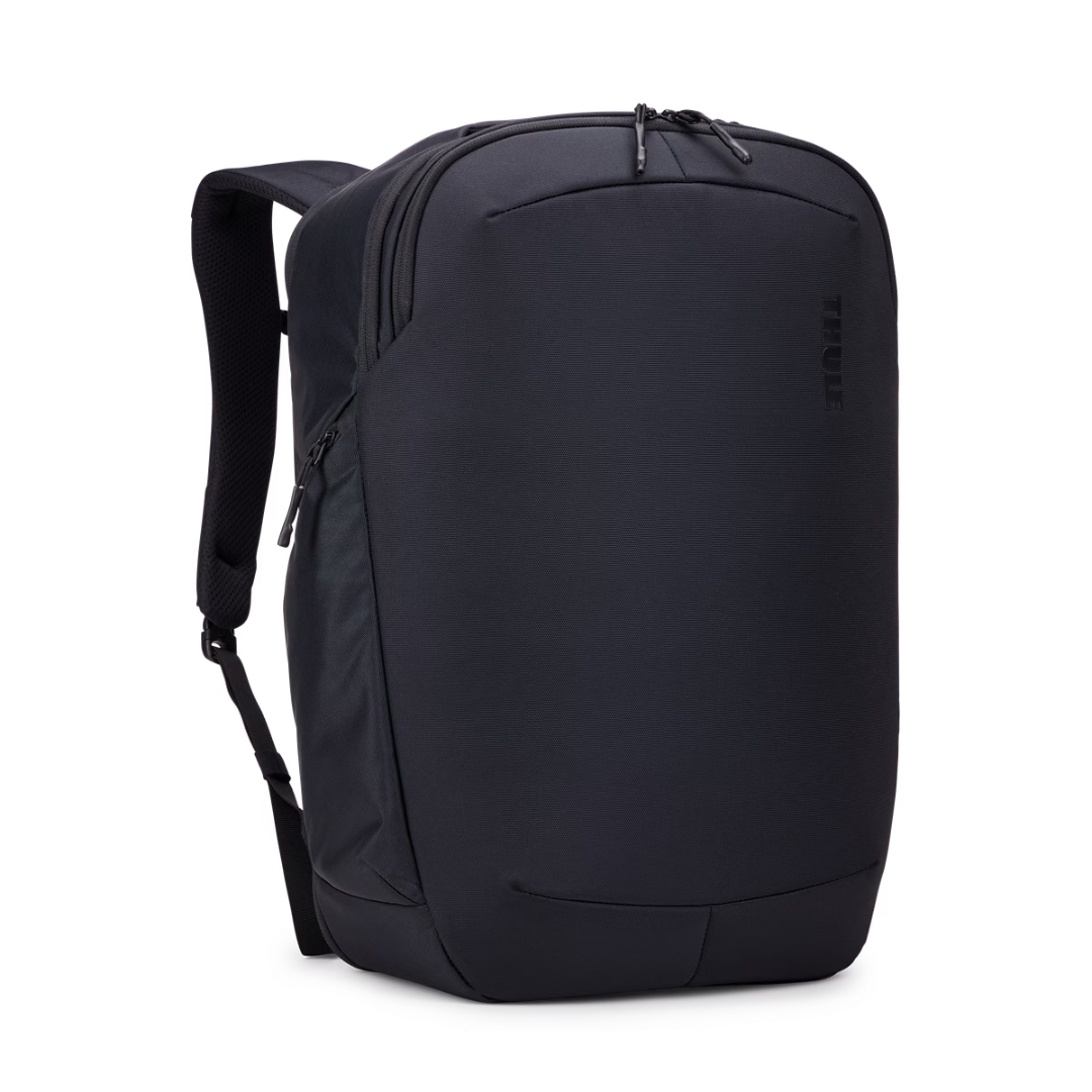 BAGAGE DE CABINE CONVERTIBLE THULE SUBTERRA 2 couleur black vu su sac à dos noir de face