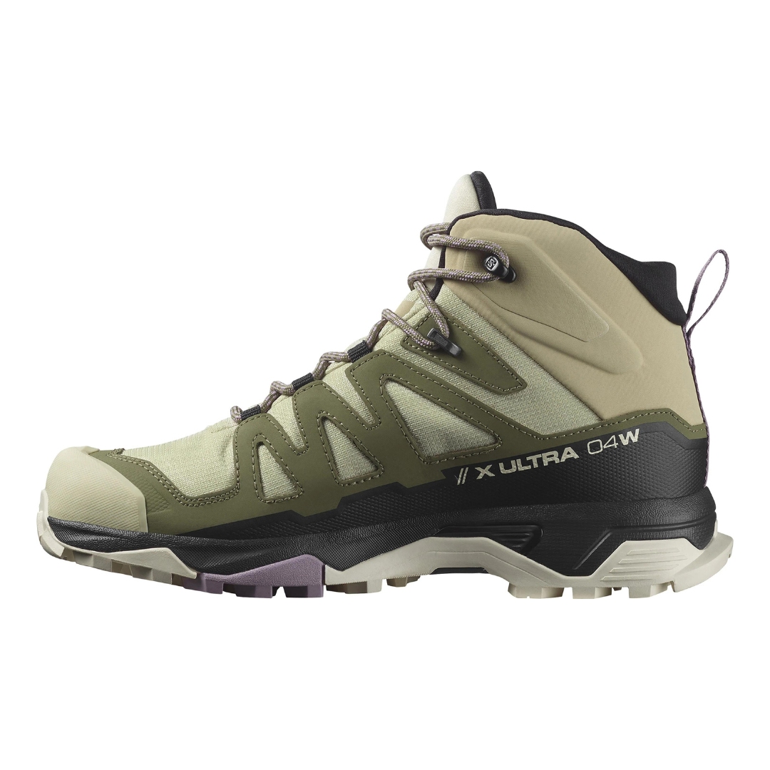 Bottes De Randonnée Montrail Femmes Taille 5, Vertes, Gore-Tex, Semelle Vibram, Occasion